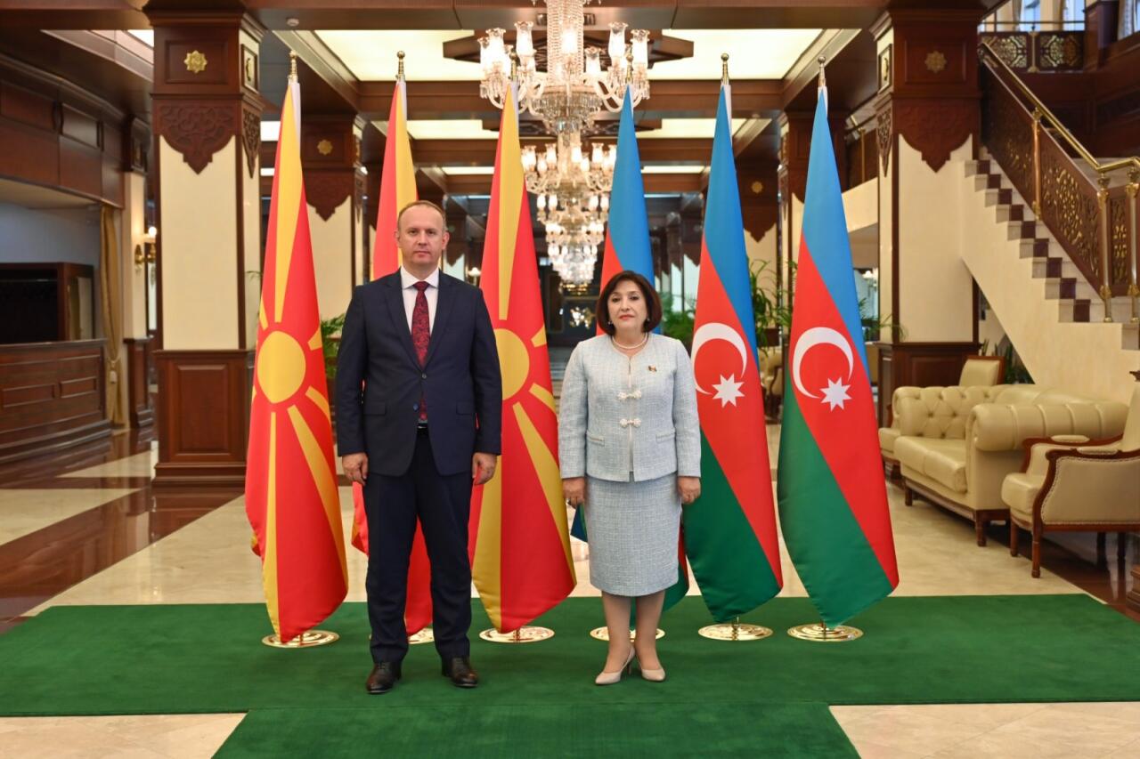 Azərbaycan və Şimali Makedoniyanın parlament əlaqələri müzakirə edildi