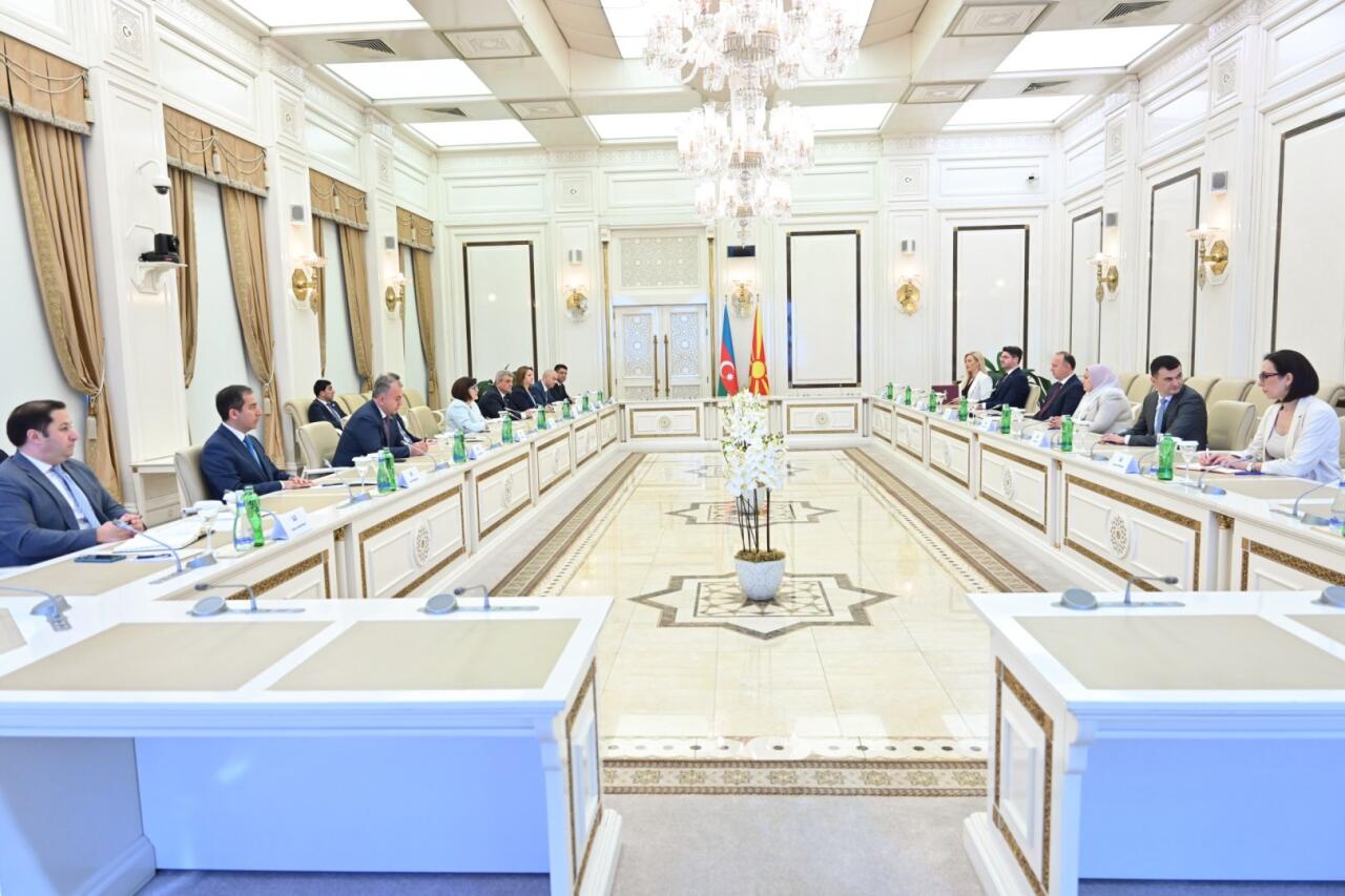 Azərbaycan və Şimali Makedoniyanın parlament əlaqələri müzakirə edildi