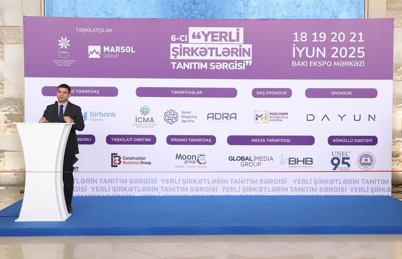 300-ə yaxın yerli şirkətin məhsul və xidmətlərinin sərgisi keçirilir