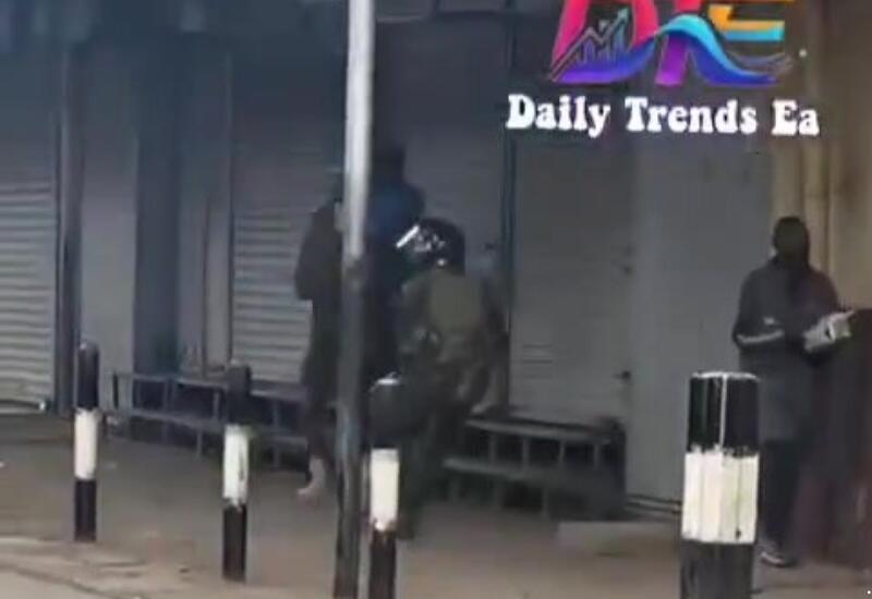 Расстрел протестующих в Кении попал на ВИДЕО