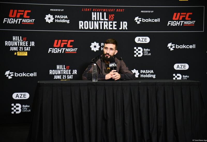 Боец UFC Назим Садыхов намерен одержать победу ради Азербайджана