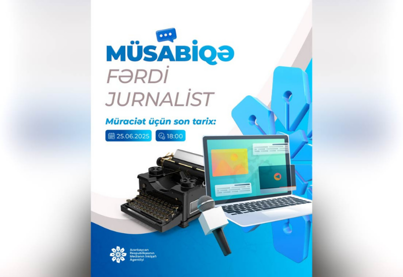 Medianın İnkişafı Agentliyi jurnalistlər üçün müsabiqə elan edir