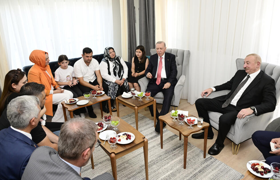 Prezident İlham Əliyev və Prezident Rəcəb Tayyib Ərdoğan Kahramanmaraşda “Azərbaycan” məhəlləsinin açılış mərasimində iştirak ediblər