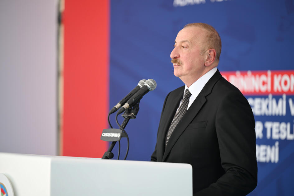 Prezident İlham Əliyev və Prezident Rəcəb Tayyib Ərdoğan Kahramanmaraşda “Azərbaycan” məhəlləsinin açılış mərasimində iştirak ediblər