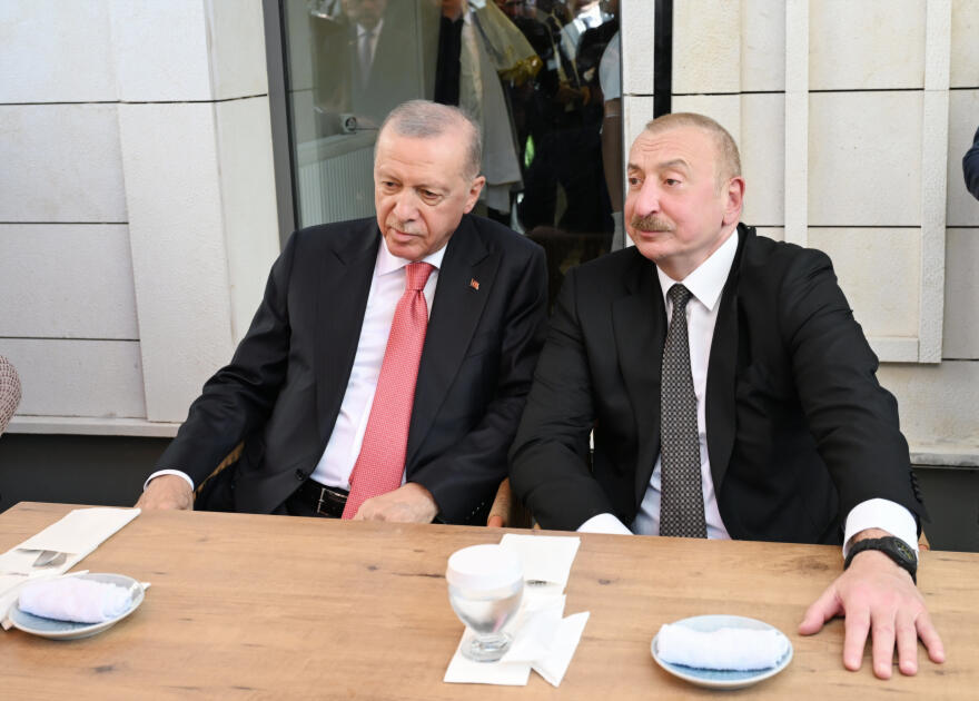 Prezident İlham Əliyev və Prezident Rəcəb Tayyib Ərdoğan Kahramanmaraşda “Azərbaycan” məhəlləsinin açılış mərasimində iştirak ediblər