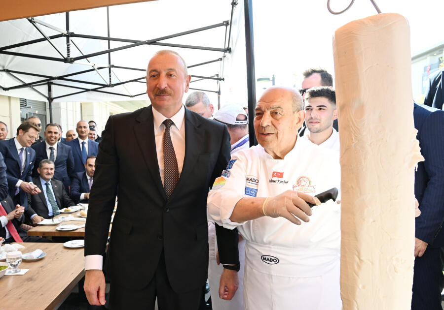 Prezident İlham Əliyev və Prezident Rəcəb Tayyib Ərdoğan Kahramanmaraşda “Azərbaycan” məhəlləsinin açılış mərasimində iştirak ediblər