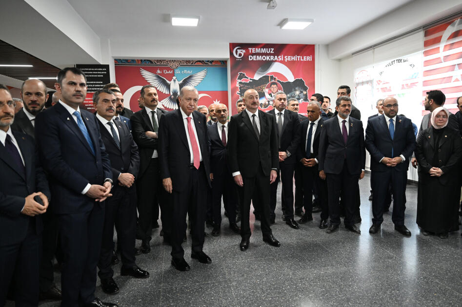 Prezident İlham Əliyev və Prezident Rəcəb Tayyib Ərdoğan Kahramanmaraşda “Azərbaycan” məhəlləsinin açılış mərasimində iştirak ediblər