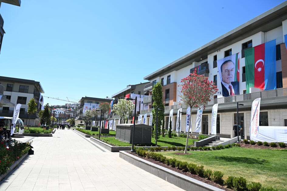 Prezident İlham Əliyev və Prezident Rəcəb Tayyib Ərdoğan Kahramanmaraşda “Azərbaycan” məhəlləsinin açılış mərasimində iştirak ediblər