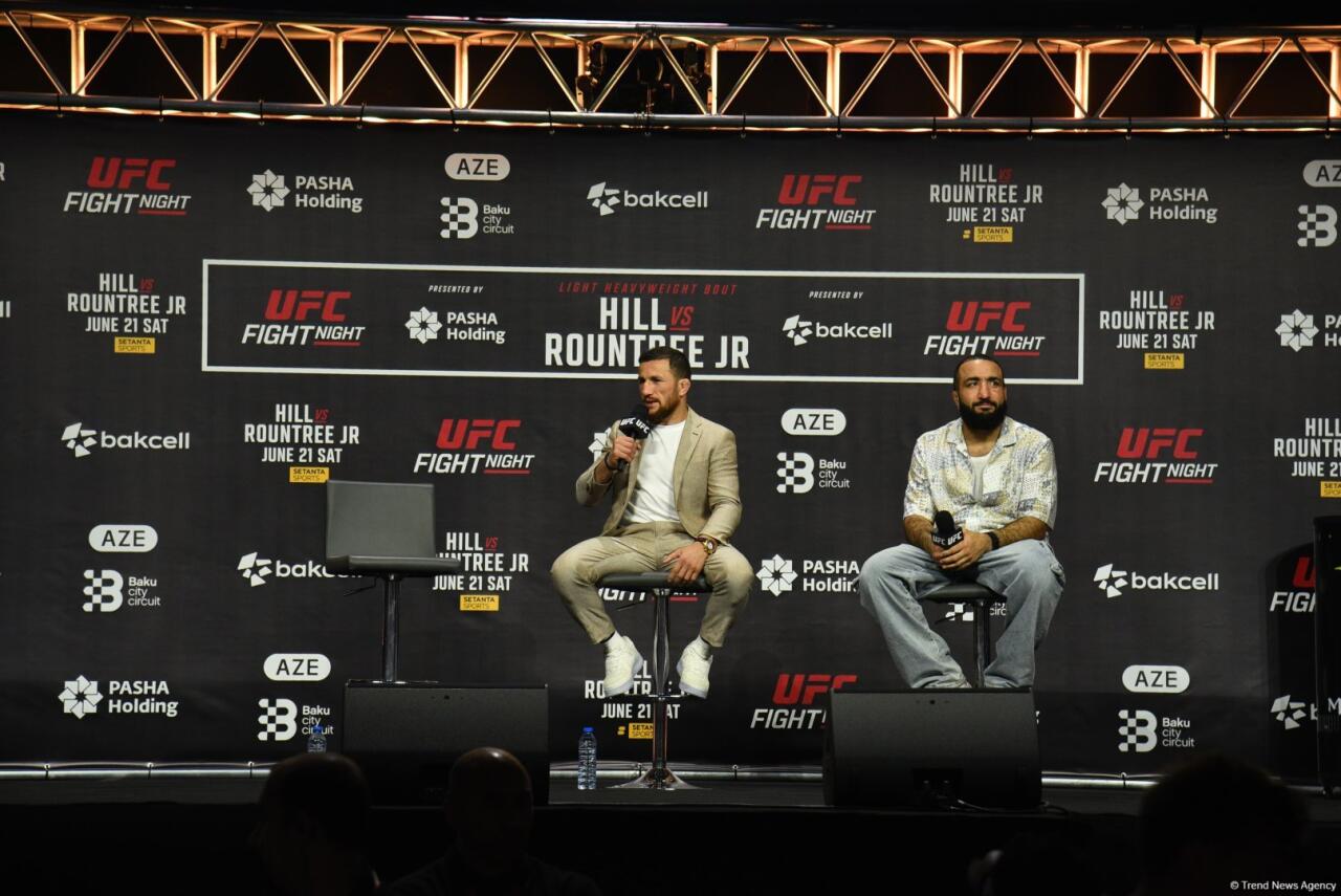 В Баку прошла торжественная церемония взвешивания бойцов UFC Fight Night