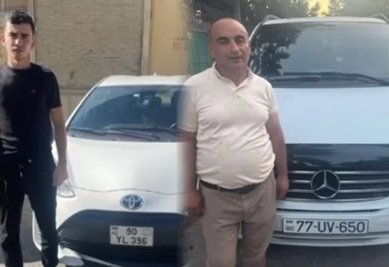 Bakıda taksi sürücülərindən