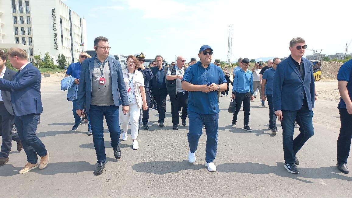 Иностранные дипломаты побывали в Агдаме