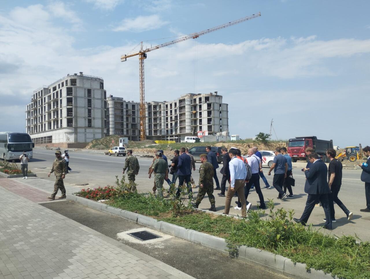 Иностранные дипломаты побывали в Агдаме