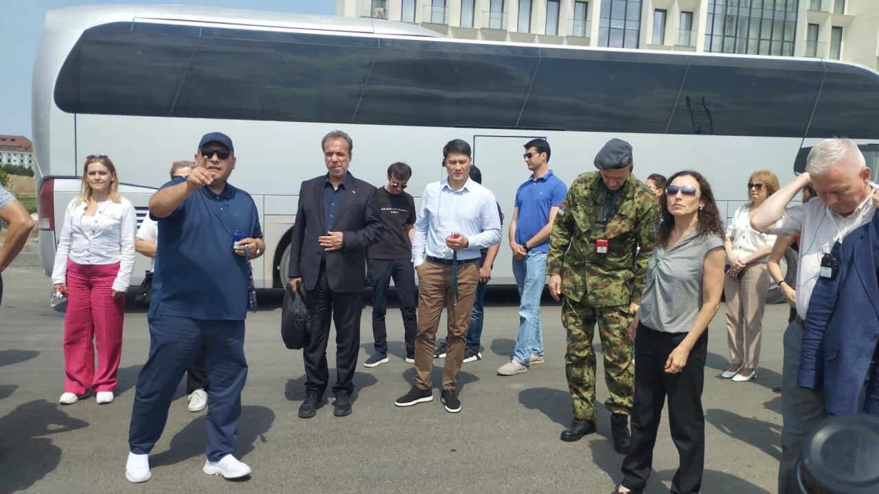 Иностранные дипломаты побывали в Агдаме