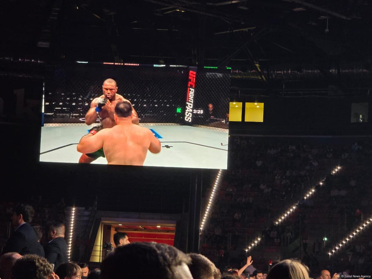 Определился победитель первого боя турнира UFC в Баку