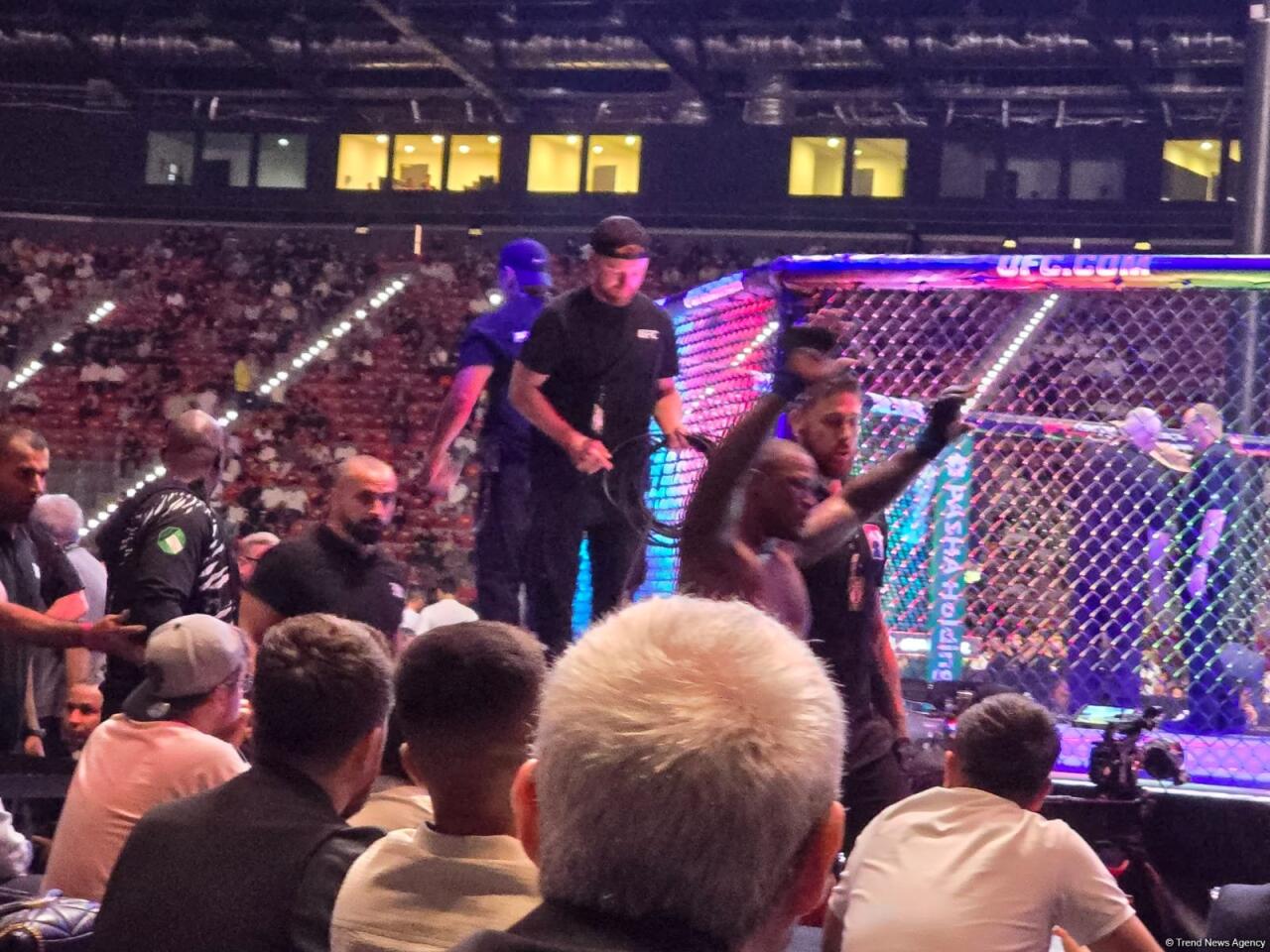 Определился победитель первого боя турнира UFC в Баку