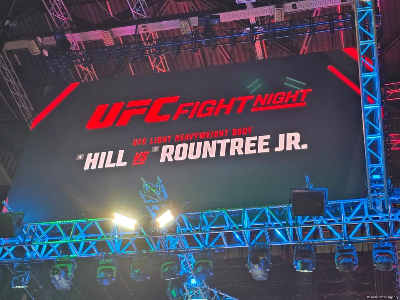 В Баку проходит турнир UFC Fight Night