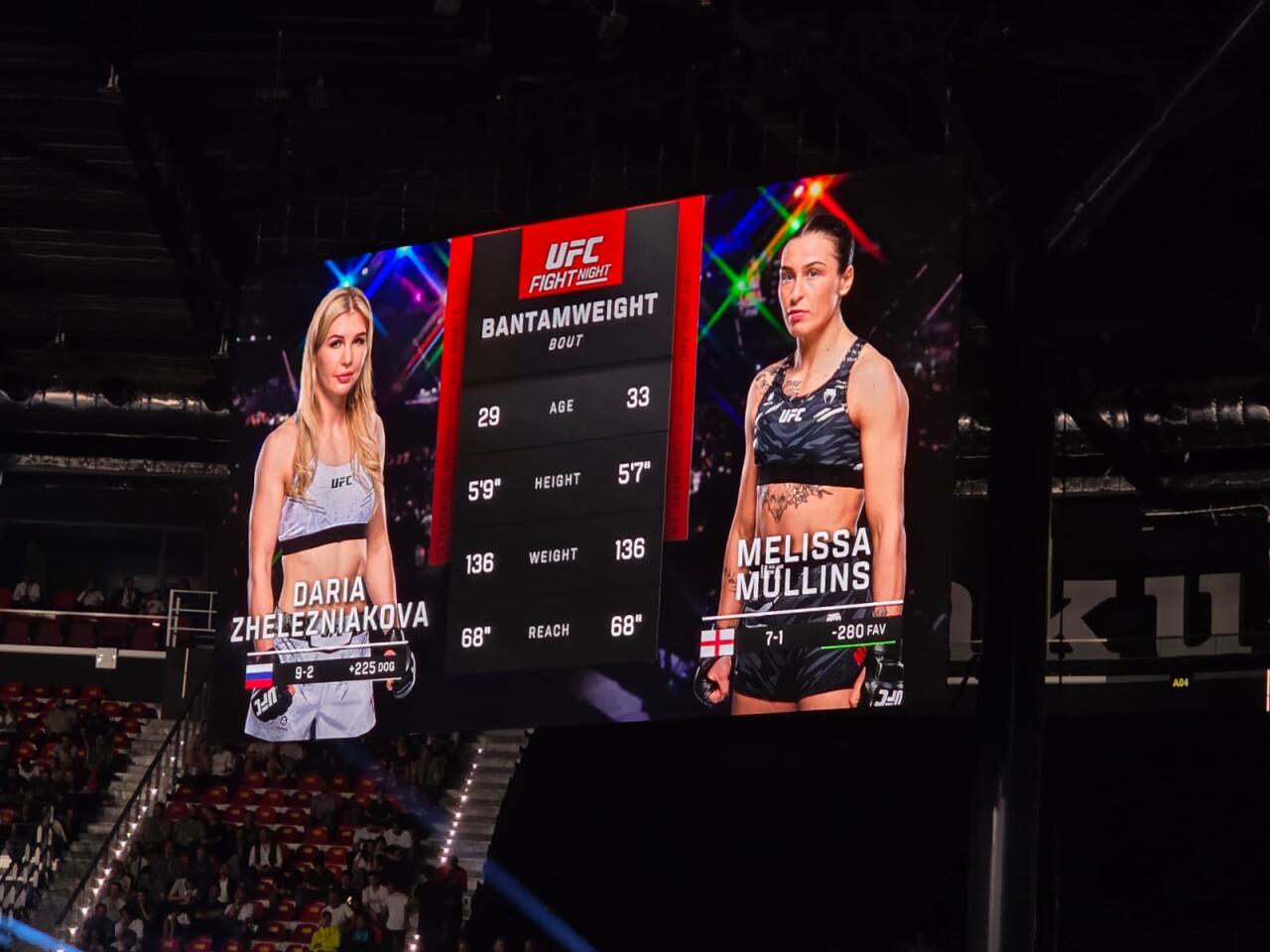 В Баку проходит турнир UFC Fight Night