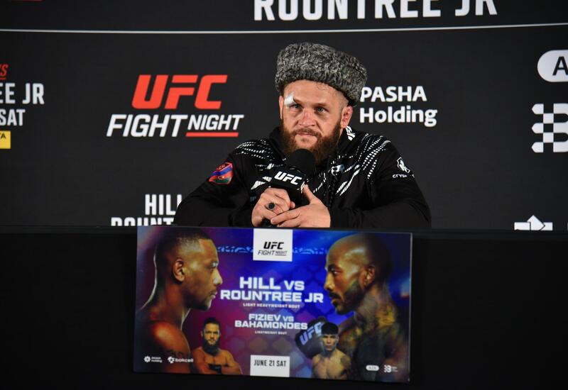 Рафаэль Физиев рассказал о своем перфомансе на UFC Fight Night в Баку