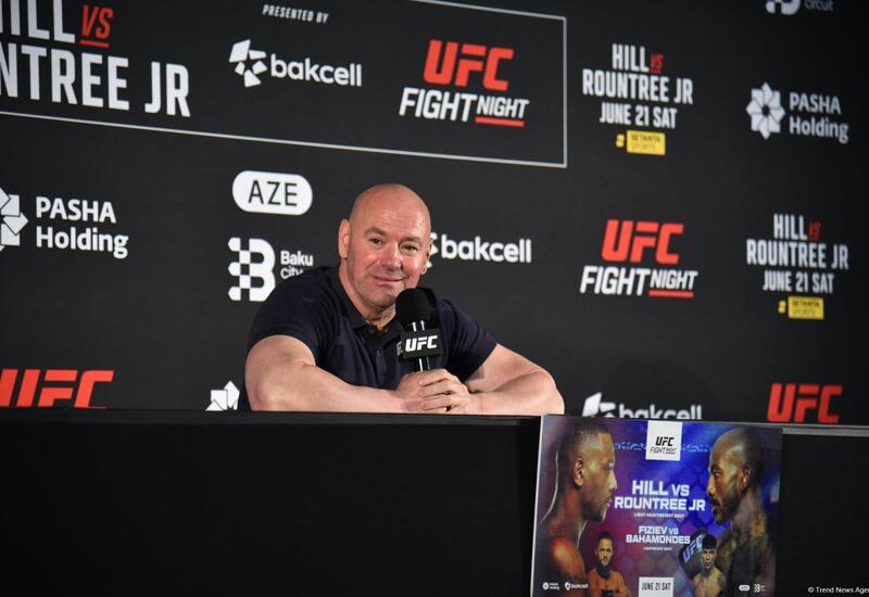 Президент UFC Дэйна Уайт высоко оценил проведение боев в Баку: