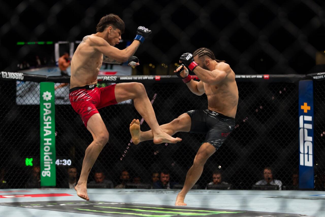 Рафаэль Физиев рассказал о своем перфомансе на UFC Fight Night в Баку