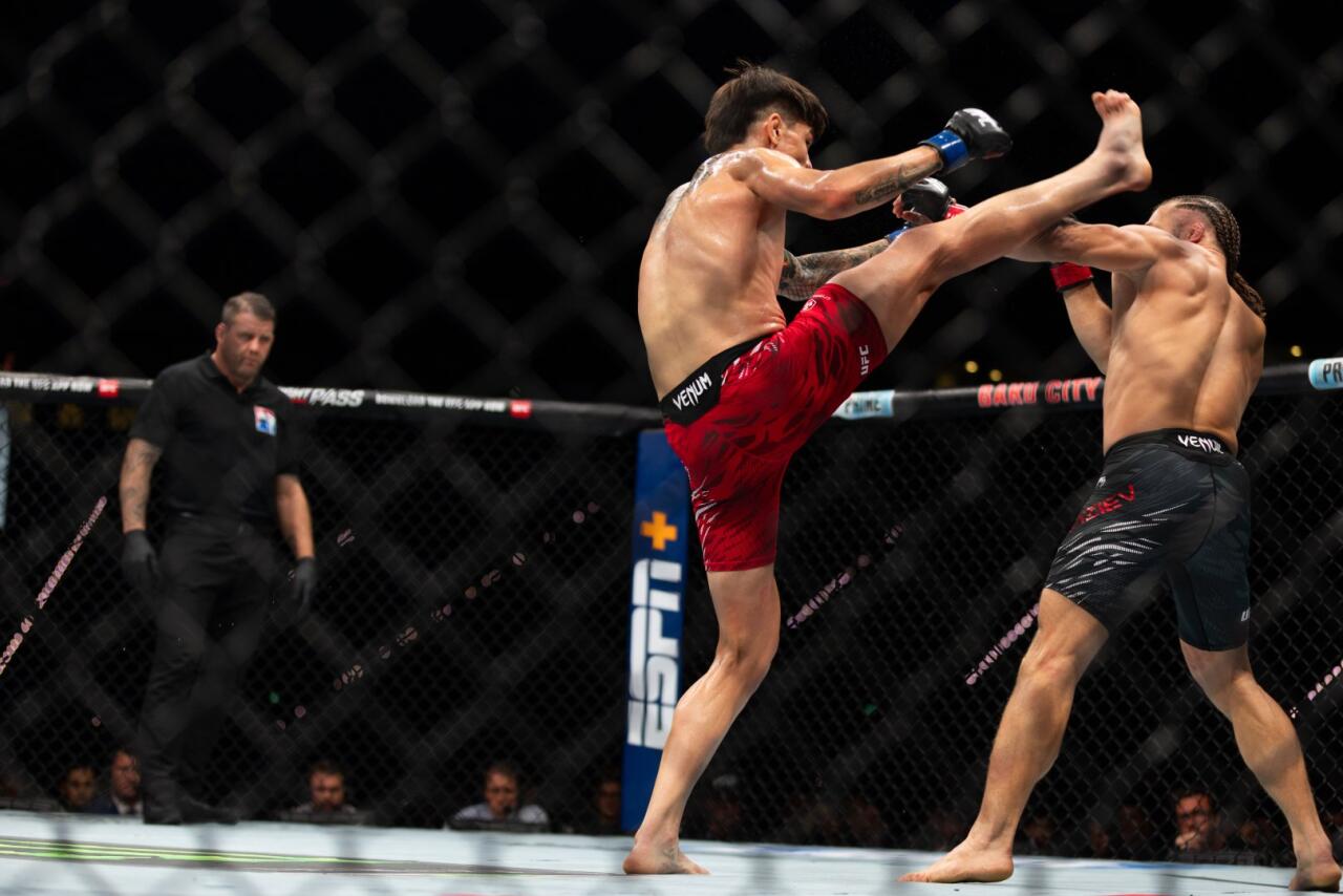 Рафаэль Физиев рассказал о своем перфомансе на UFC Fight Night в Баку