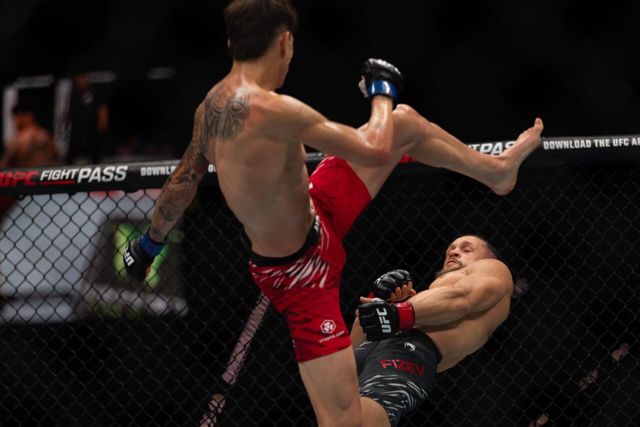 Рафаэль Физиев рассказал о своем перфомансе на UFC Fight Night в Баку