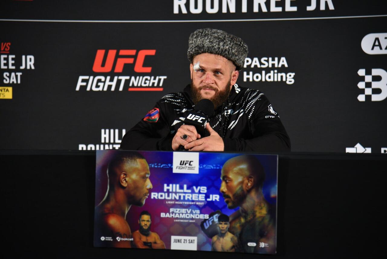 Рафаэль Физиев рассказал о своем перфомансе на UFC Fight Night в Баку