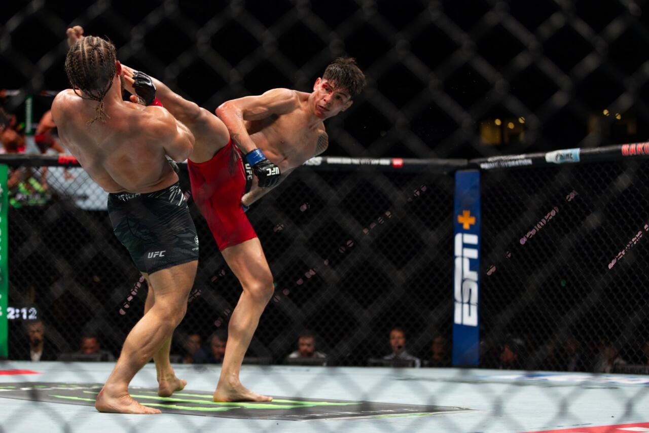 Рафаэль Физиев рассказал о своем перфомансе на UFC Fight Night в Баку
