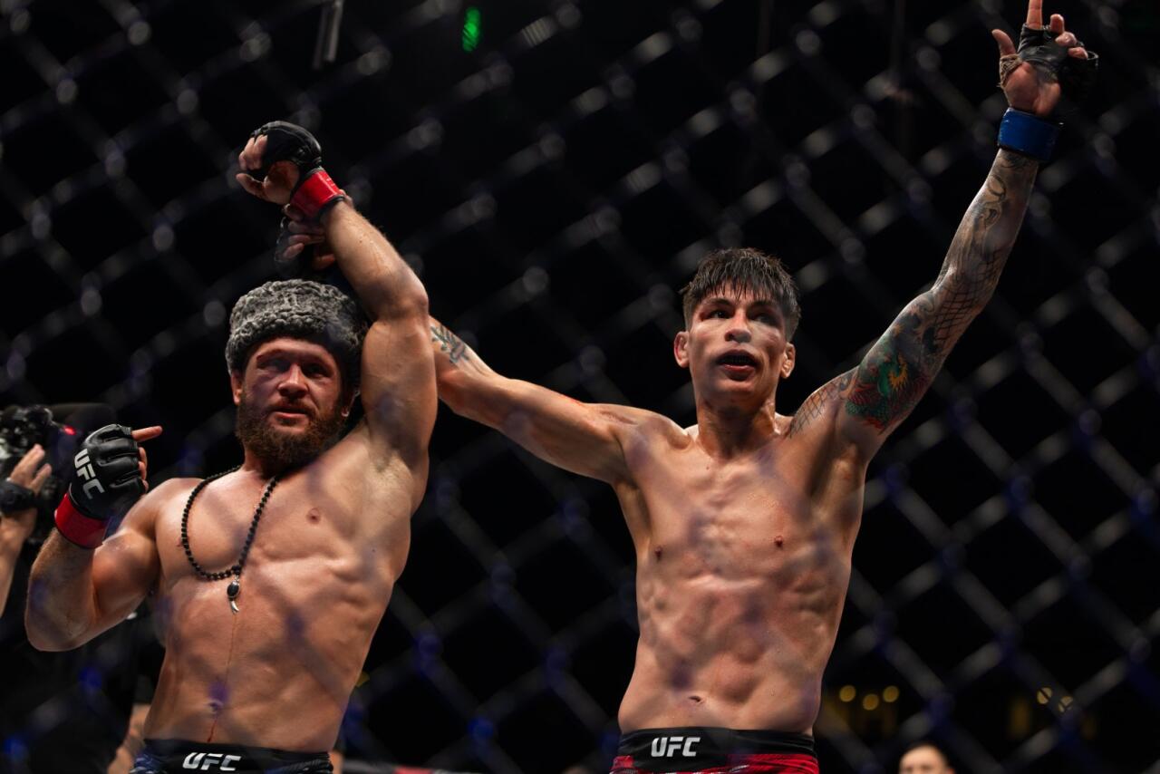 Рафаэль Физиев рассказал о своем перфомансе на UFC Fight Night в Баку
