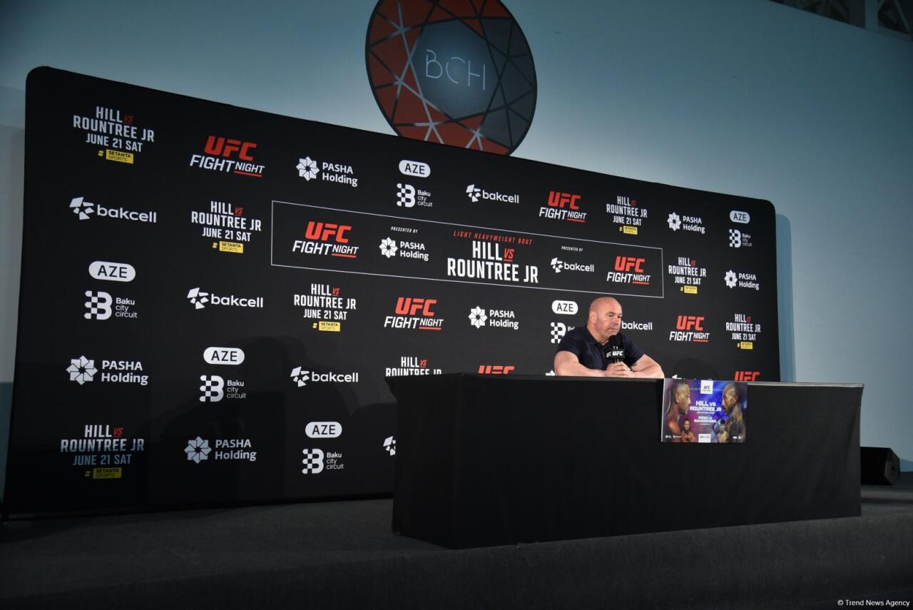 Президент UFC Дэйна Уайт высоко оценил проведение боев в Баку: