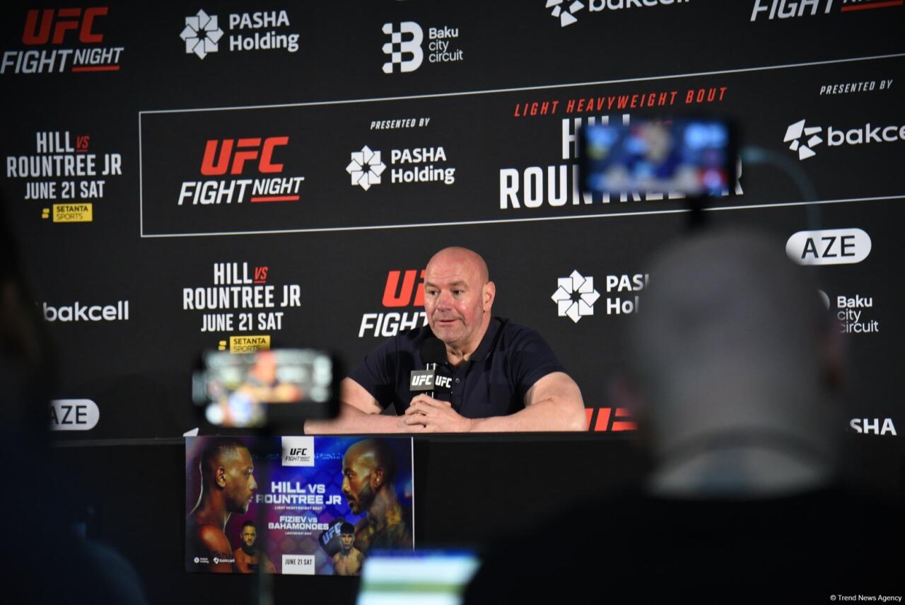 Президент UFC Дэйна Уайт высоко оценил проведение боев в Баку: