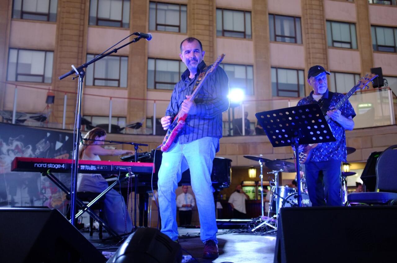 Бакинский вечер энергии и драйва грузинской группы Zaza Khutsishvili Band