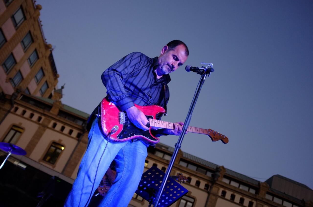 Бакинский вечер энергии и драйва грузинской группы Zaza Khutsishvili Band