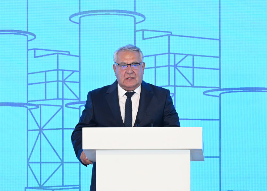 Президент Ильхам Алиев принял участие в церемонии открытия электростанции «8 Ноября» в Мингячевире