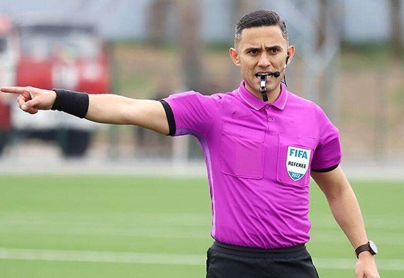 Азербайджанский арбитр получил назначение на полуфинал чемпионата Европы