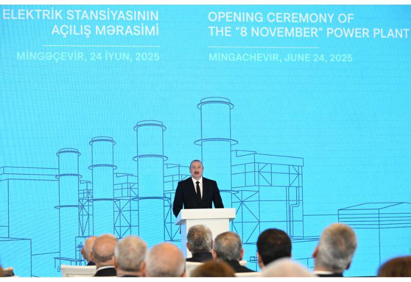 Prezident İlham Əliyev: Son 20 il ərzində biz Azərbaycanın energetika sistemini demək olar sıfırdan qurmuşuq