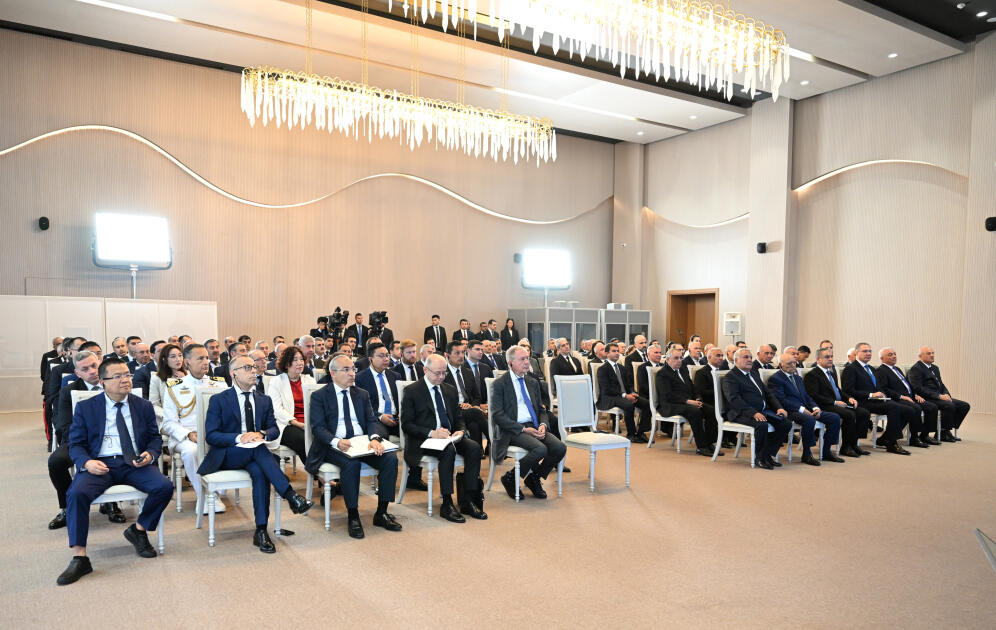 Prezident İlham Əliyev Mingəçevirdə “8 Noyabr” Elektrik Stansiyasının açılış mərasimində iştirak edib