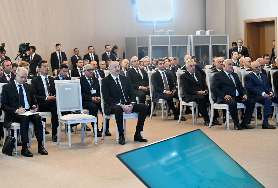 Prezident İlham Əliyev Mingəçevirdə “8 Noyabr” Elektrik Stansiyasının açılış mərasimində iştirak edib