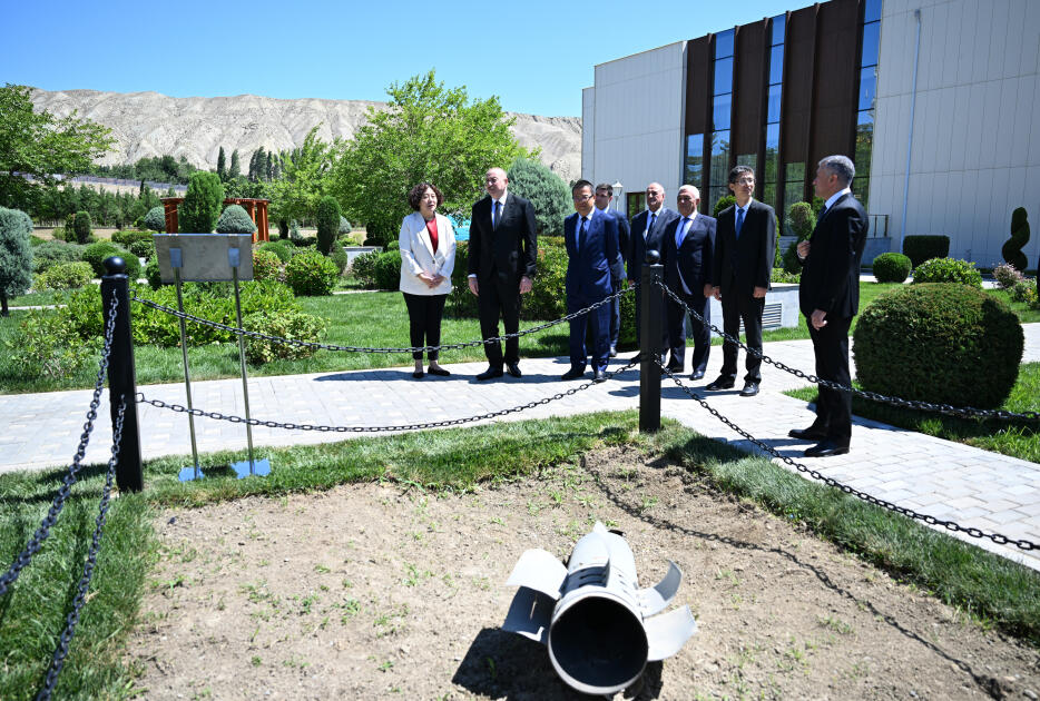 Prezident İlham Əliyev Mingəçevirdə “8 Noyabr” Elektrik Stansiyasının açılış mərasimində iştirak edib