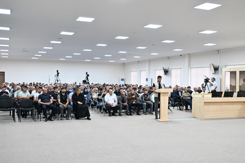 Ruben Vardanyanın məhkəməsində zərərçəkmiş şəxslər və zərərçəkmişlərin hüquqi varisləri ifadə veriblər