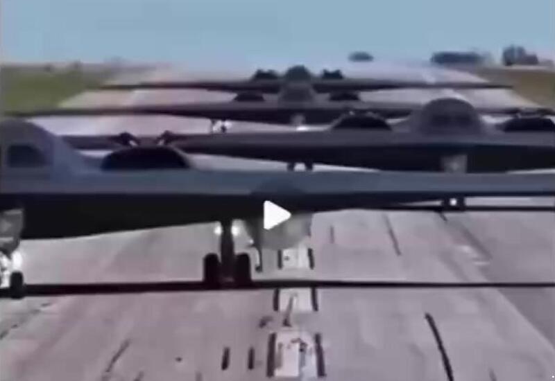 "Бомбить Иран" - Трамп поделился кадрами полёта бомбардировщиков B-2