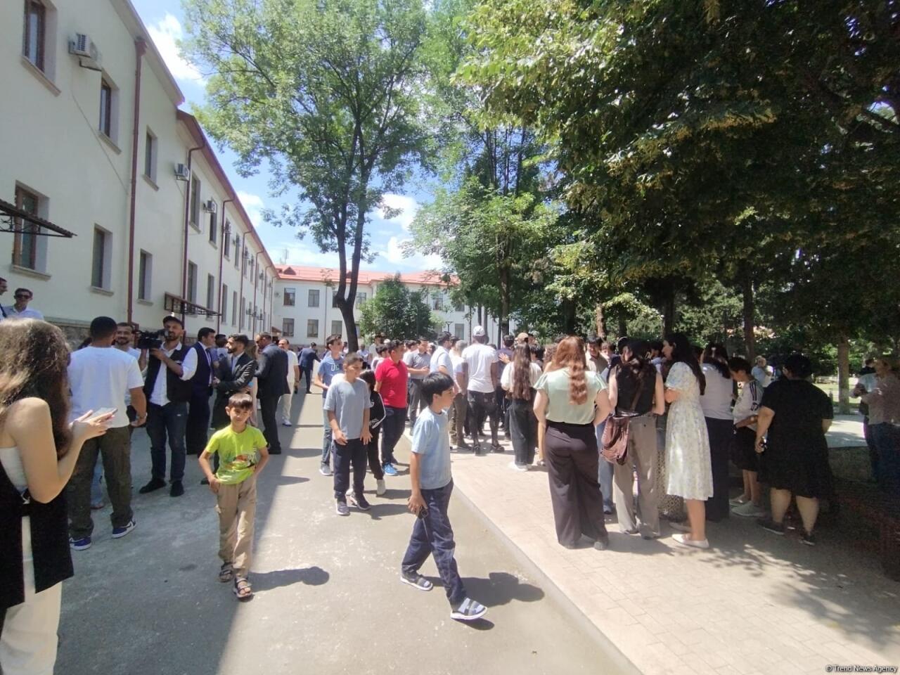 Футболисты "Карабаха" в Ханкенди