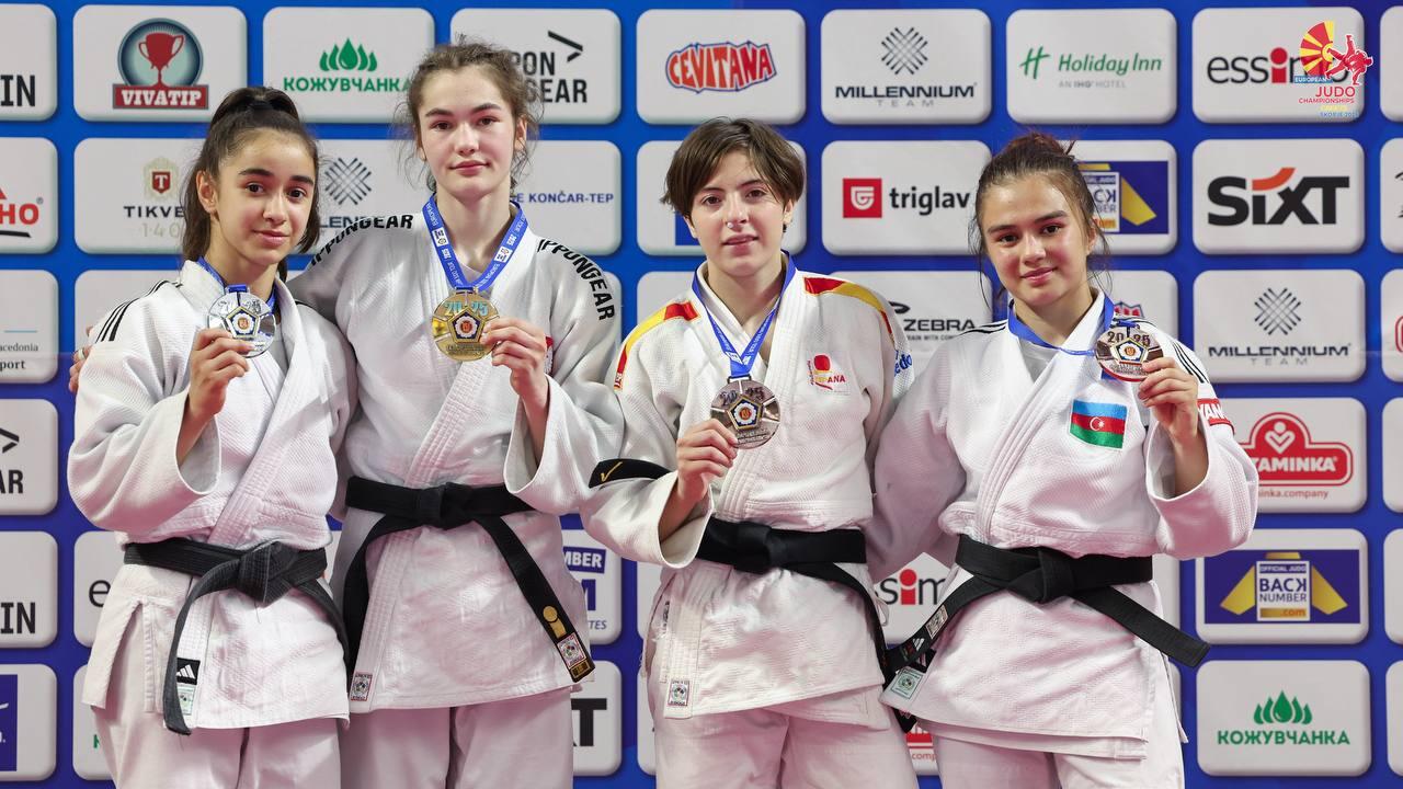 Азербайджанские дзюдоисты завоевали 6 медалей в первый день чемпионата Европы