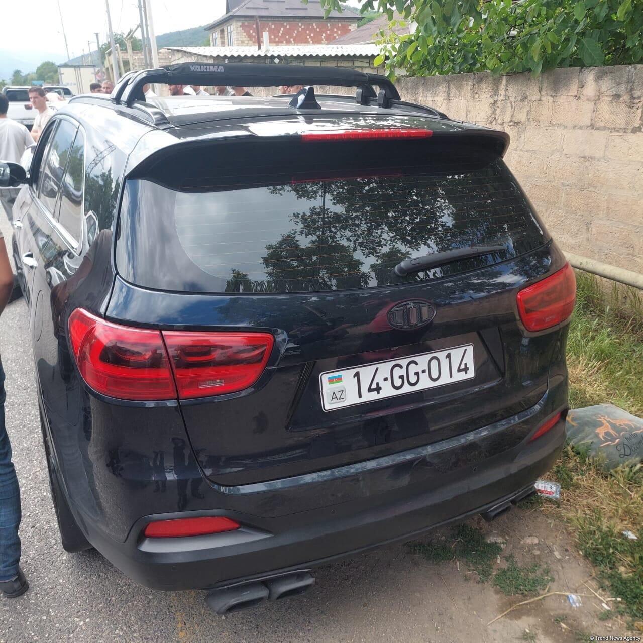 Qusar-Şahdağ yolunda iki avtomobil toqquşdu