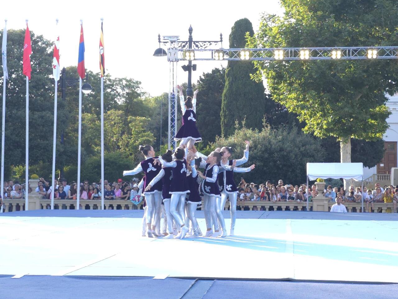 Bakıda “Gimnastika hamı üçün” növü üzrə beynəlxalq turnirin açılış mərasimi olub