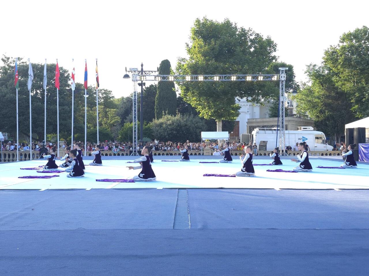 Bakıda “Gimnastika hamı üçün” növü üzrə beynəlxalq turnirin açılış mərasimi olub