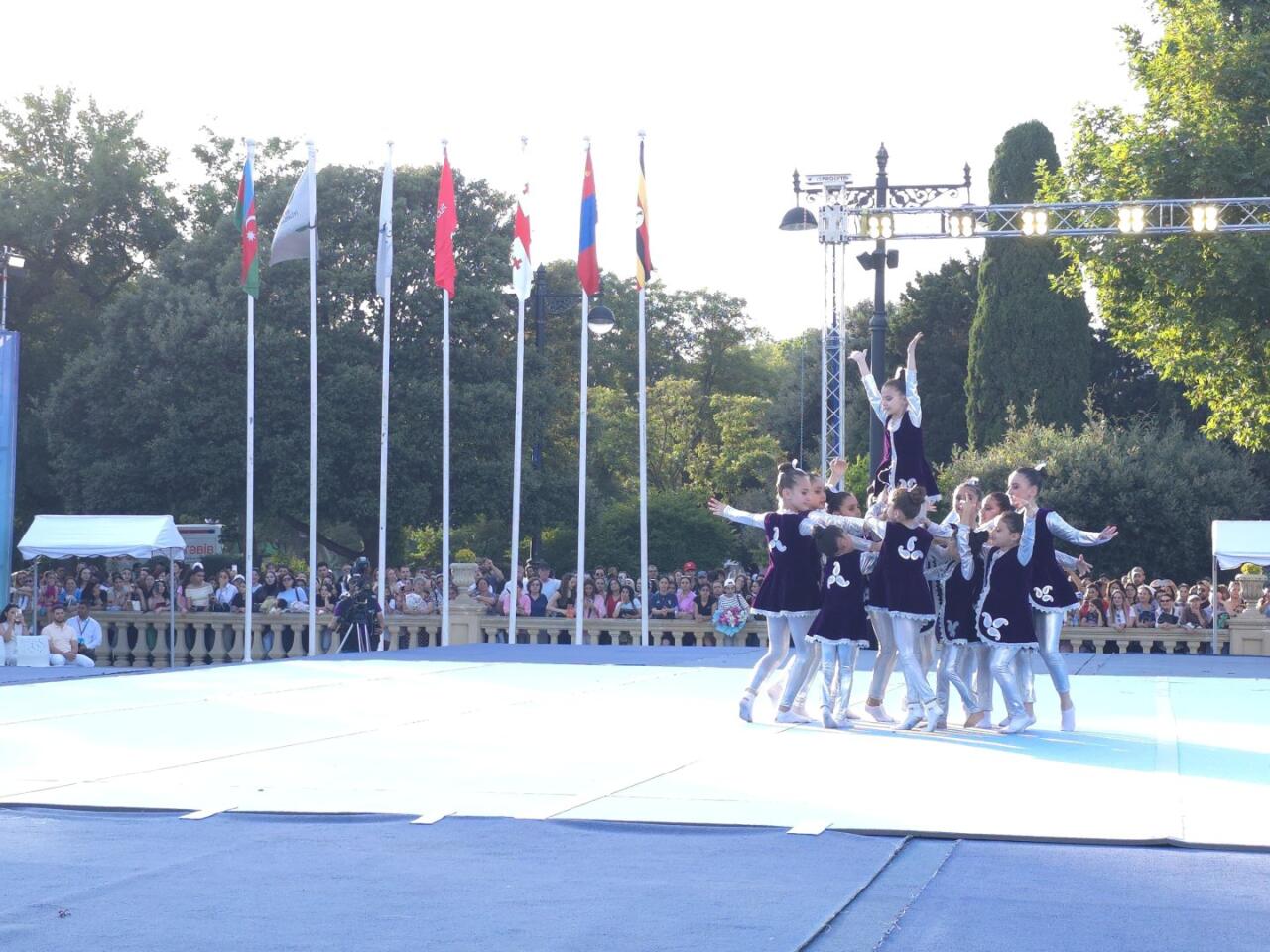 Bakıda “Gimnastika hamı üçün” növü üzrə beynəlxalq turnirin açılış mərasimi olub