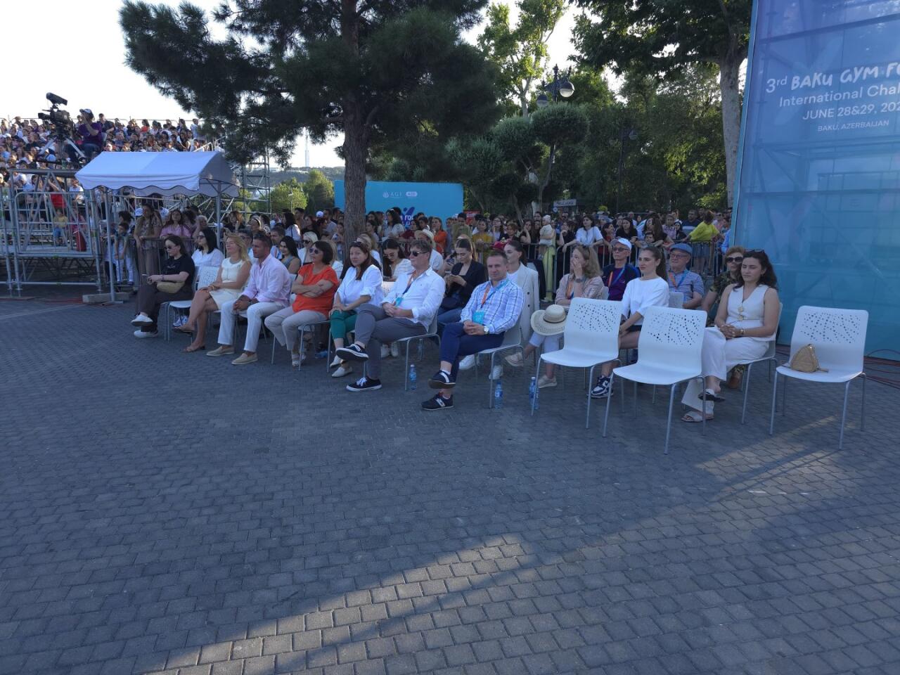 Bakıda “Gimnastika hamı üçün” növü üzrə beynəlxalq turnirin açılış mərasimi olub