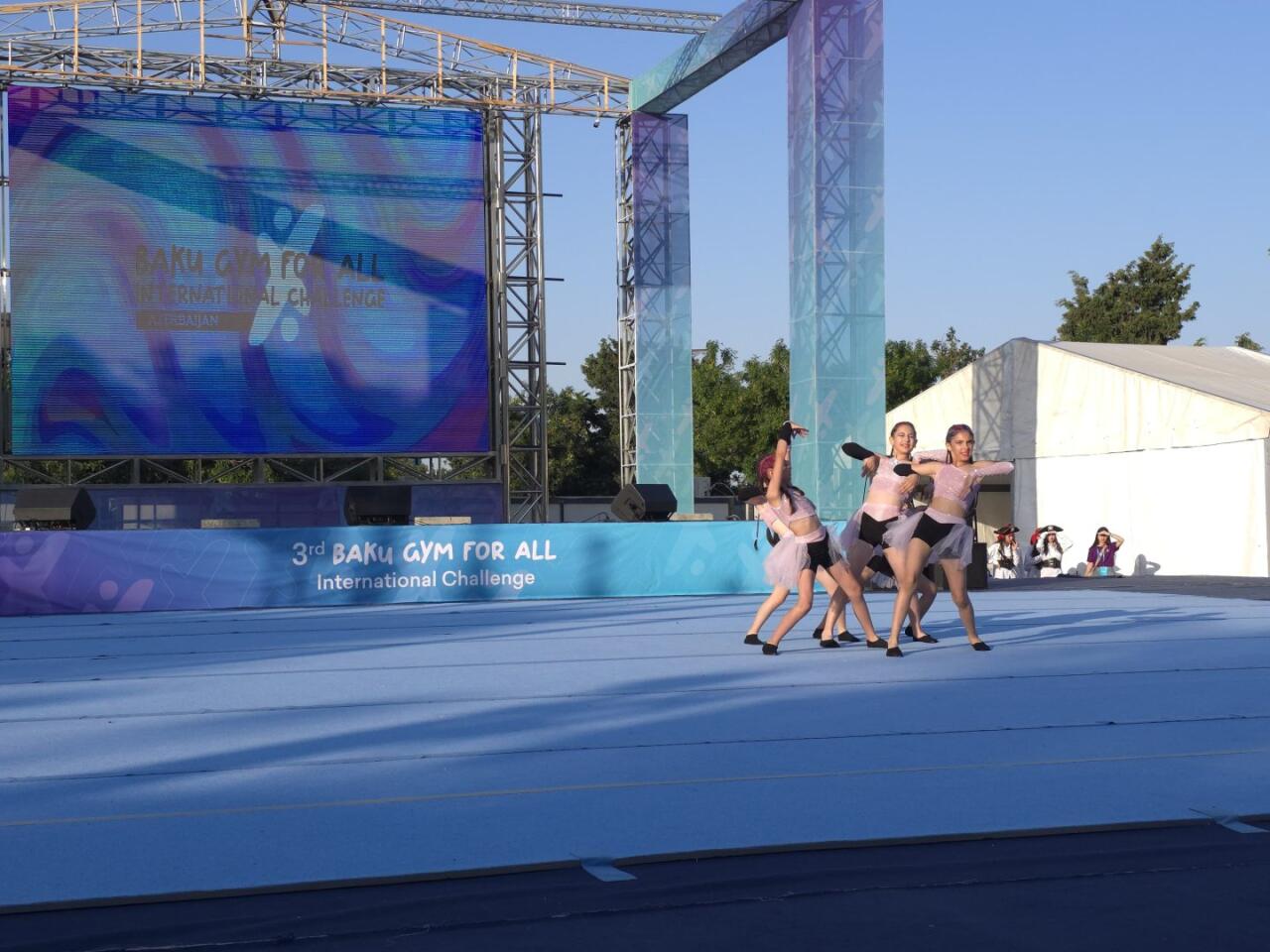 Bakıda “Gimnastika hamı üçün” növü üzrə beynəlxalq turnirin açılış mərasimi olub