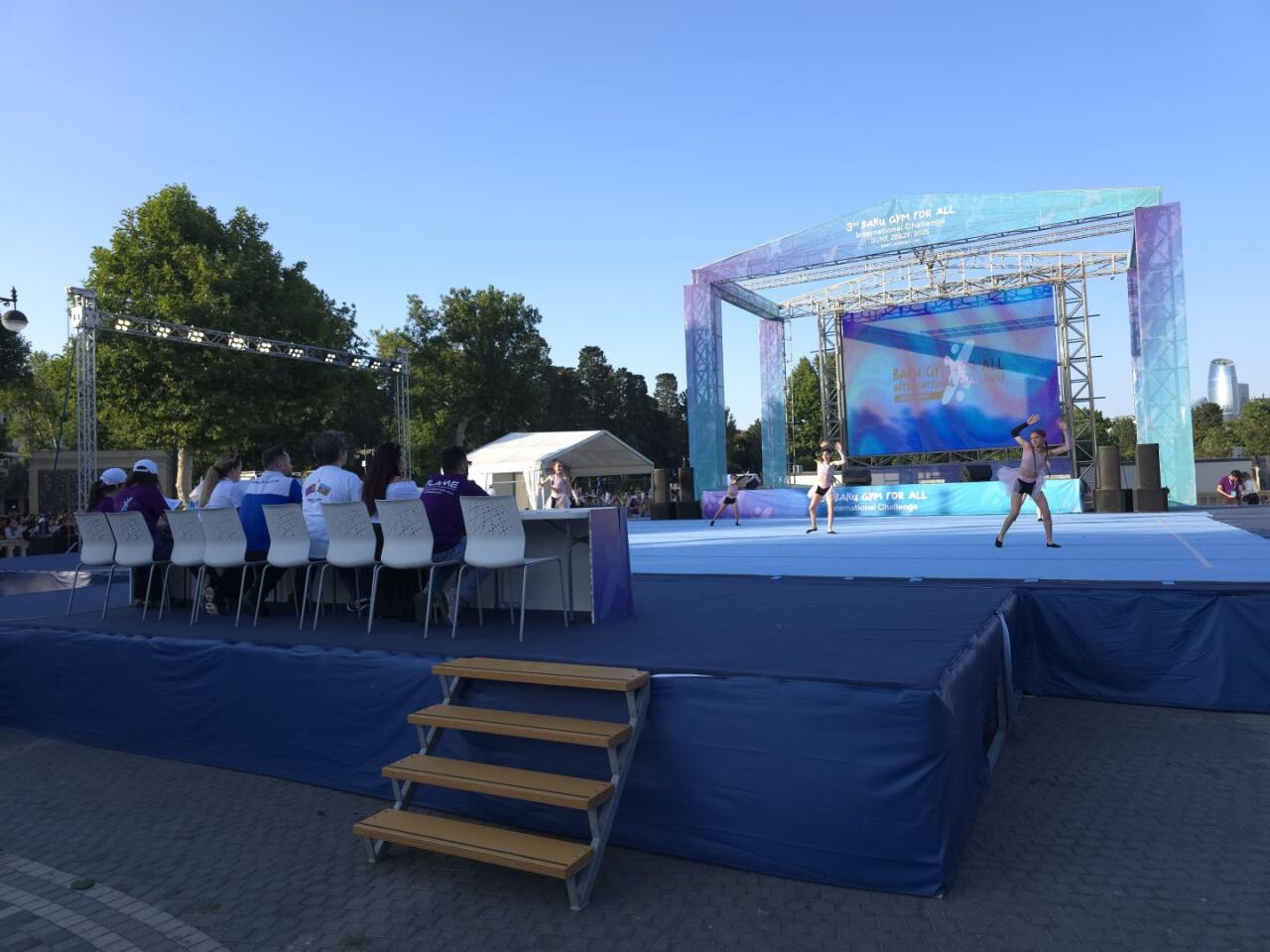 Bakıda “Gimnastika hamı üçün” növü üzrə beynəlxalq turnirin açılış mərasimi olub